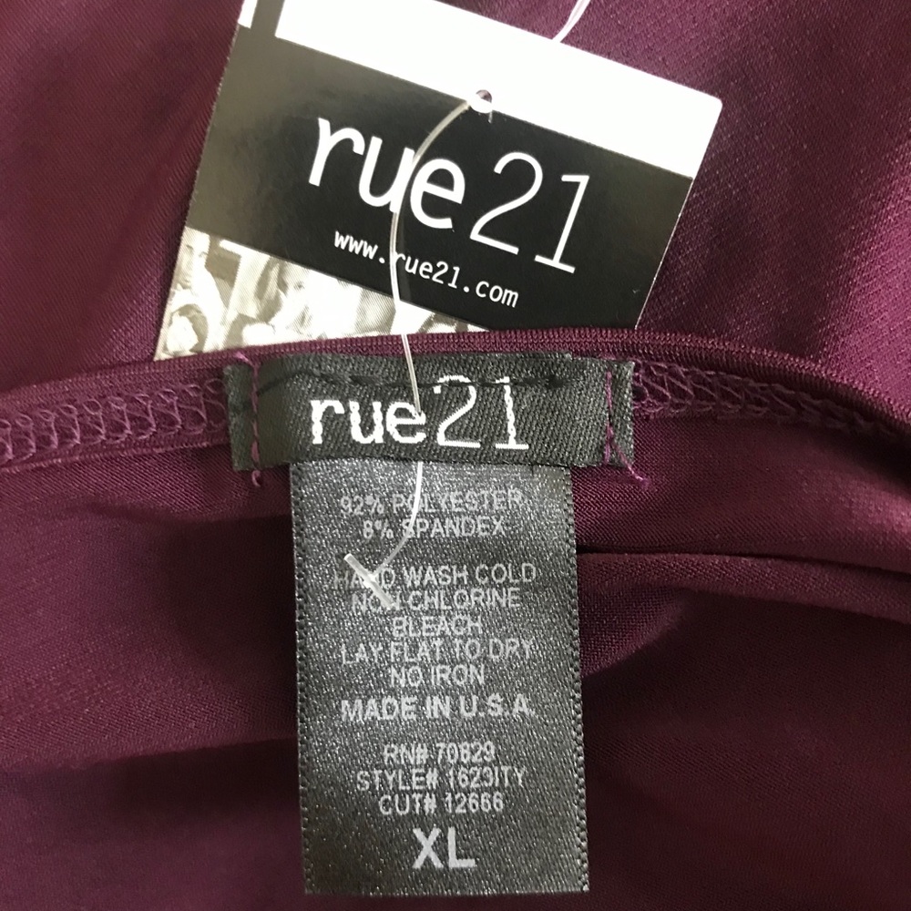 New With Tags. Rue 21 Halter Top. - Picture 5 of 5